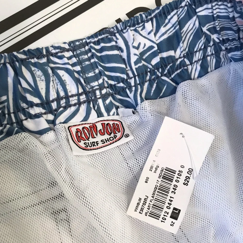 Endless Summer Flamingo Print Swim Trunks NWT